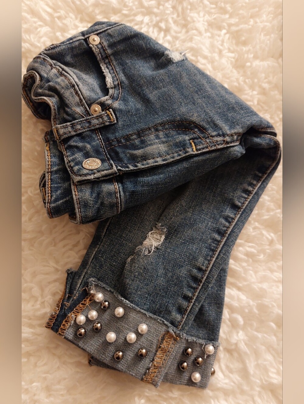 Toddler Girls- "7 For All Mankind" Jeans Sz 4.